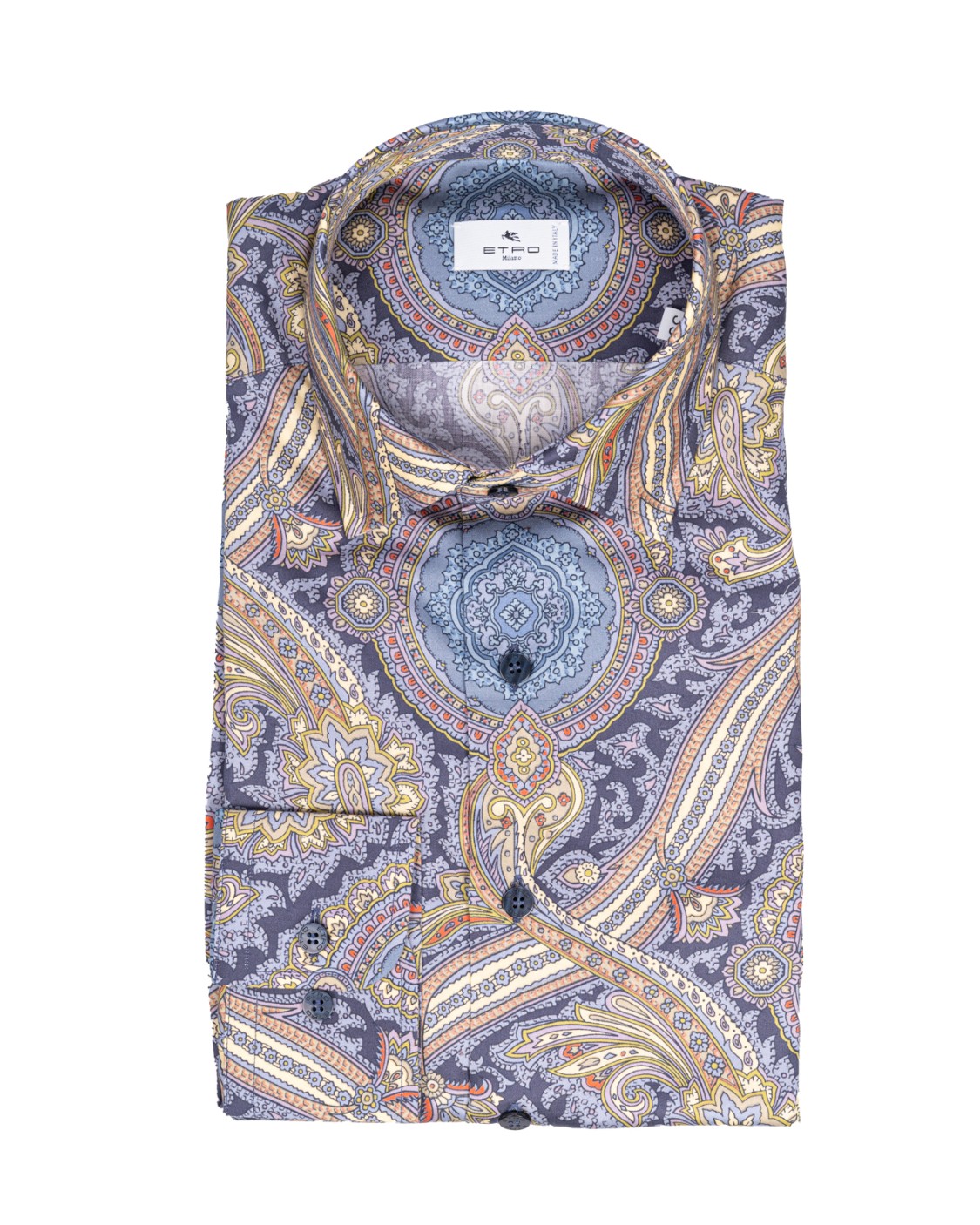 shop ETRO  Camicia: Etro camicia floreale in cotone.
Vestibilità regular.
Colletto alla francese.
Polsini con doppio bottone.
Composizione: 100% cotone.
Made in Italy.. 0001 99SA5B7-X0883 number 5094369